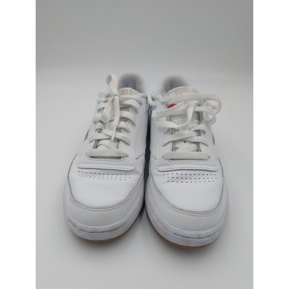 Reebok Club C 85 Women's Size 8 White Light Grey Gum Sneakers